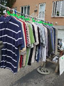 Linge à vendre grandeur  large   pour homme