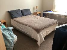 Bed and frame set