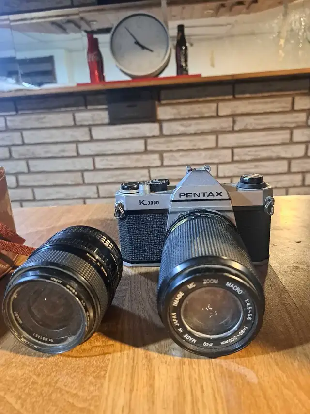 Pentax k1000 camera