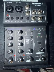 Art pro usb mix 4 audio mixer