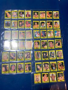 1086 Wrestling Stars card set complete. Hulk, Savage, Flair more