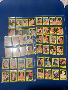 1086 Wrestling Stars card set complete. Hulk, Savage, Flair more - Photo 2