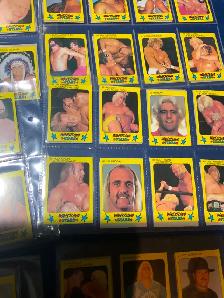 1086 Wrestling Stars card set complete. Hulk, Savage, Flair more - Photo 4