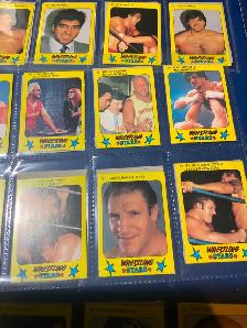 1086 Wrestling Stars card set complete. Hulk, Savage, Flair more - Photo 6