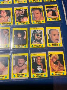 1086 Wrestling Stars card set complete. Hulk, Savage, Flair more - Photo 8