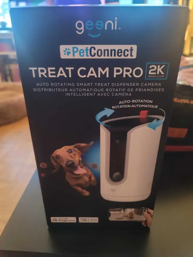 Pet camera / treat dispenser