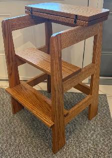Wood Flip Top Stepping Stool