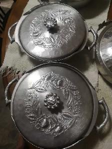 Vintage Everlast Hand Forged Aluminum Dish Set - Photo 5
