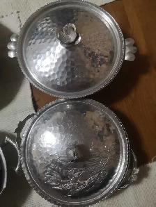 Vintage Everlast Hand Forged Aluminum Dish Set - Photo 6