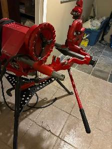 Reed 5301 power drive pipe threader and cutter