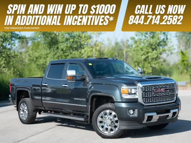2018 GMC Sierra 2500HD Denali - Sliding Rear Window | Leather