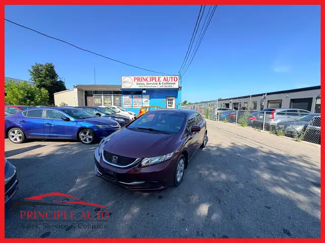 2015 Honda Civic LX 76KM CERTIFIED-WARRANTY