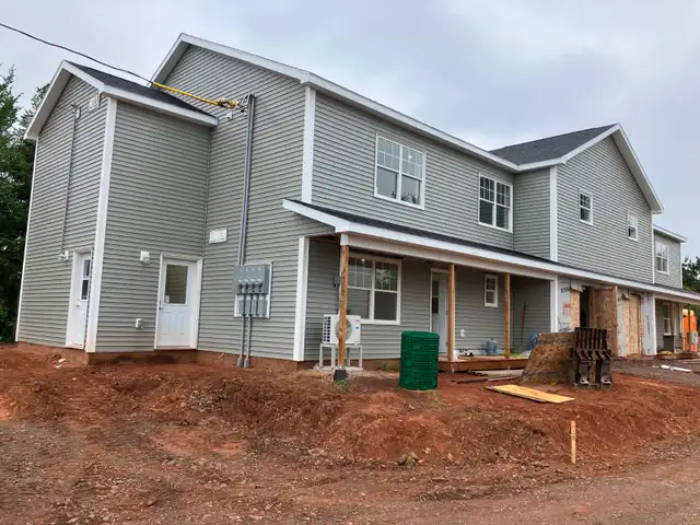 New 4 plex units for rent or building for sale