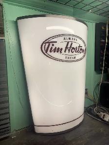 Tim Hortons Retro Wall Light Display $180