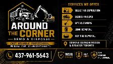 dirt, stone, junk, disposal for sale