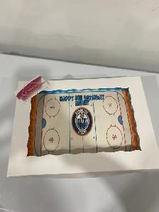 Hockey cake, Birthday boy cakes ideas GTA bakery - Photo 2