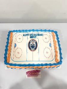 Hockey cake, Birthday boy cakes ideas GTA bakery - Photo 4