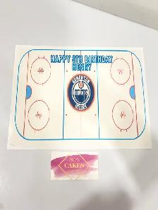 Hockey cake, Birthday boy cakes ideas GTA bakery - Photo 8