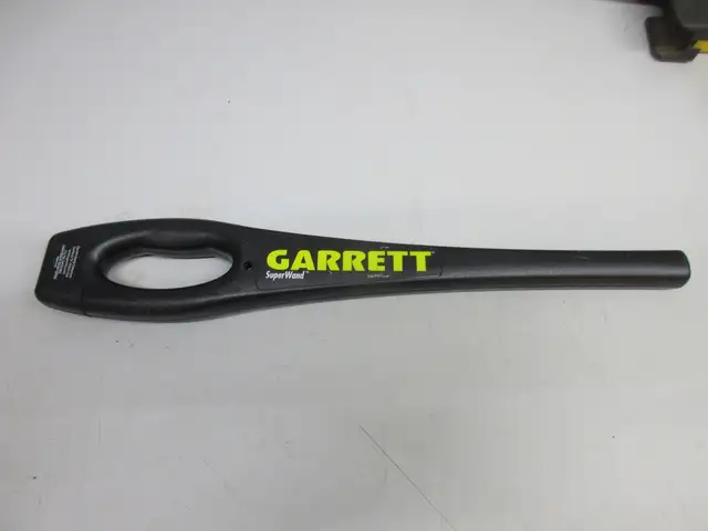 Garret Super Wand Security Metal Detector - $40