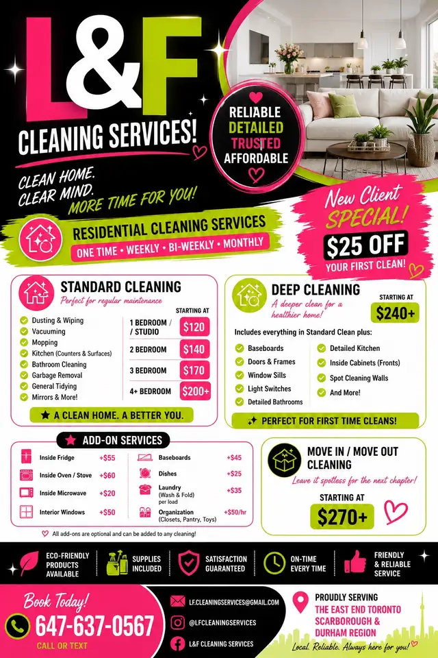 Cleaning services
