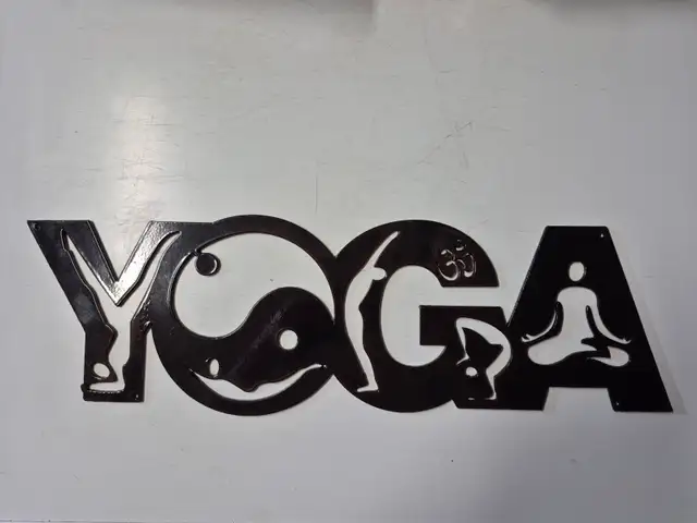 Yoga - Metal Sign