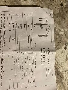 gazebo 10/10 2teir solar lights netting still in box