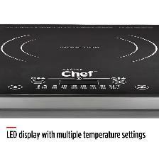 MASTER Chef Portable Induction Cooktop 1800W - Black, - Photo 7