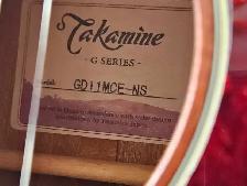 Takamine GD11 M A/E guitar..mint shape..NO CASE - Photo 5