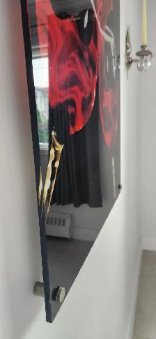 Acrylic Abstract Picture Frame - Cadre photo abstract en acryliq - Photo 3