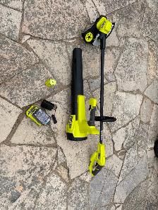 Ryobi Trimmer Blower Combo