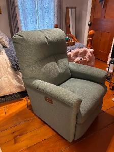 La-Z-Boy electric recliner chair, $300
