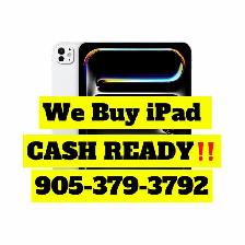 We Pay Cash For Your iPad