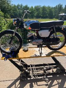 1965 Suzuki K11 80cc.  original owner. - Photo 2