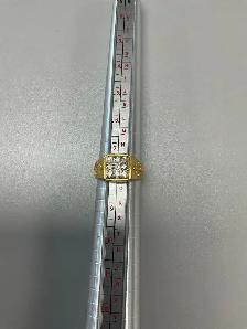 20k 7.3G gold ring with diamonds size 8