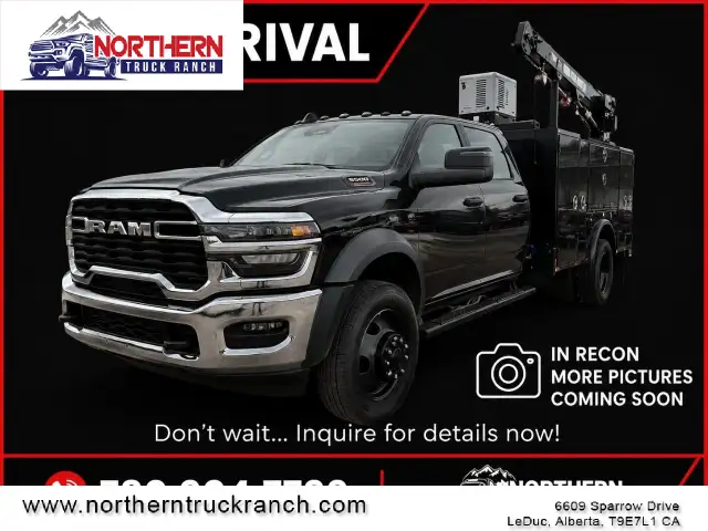 2026 RAM 5500 Chassis Tradesman/Big Horn 2026 Ram 5500 4x4 Cr...