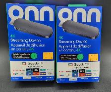 ONN 4K TV Streaming Device New in Box x2 Available