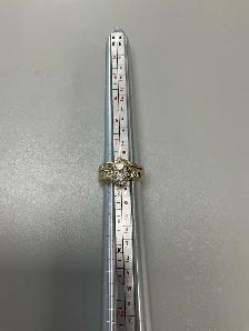 14k 13.64g with real diamonds size 7.5