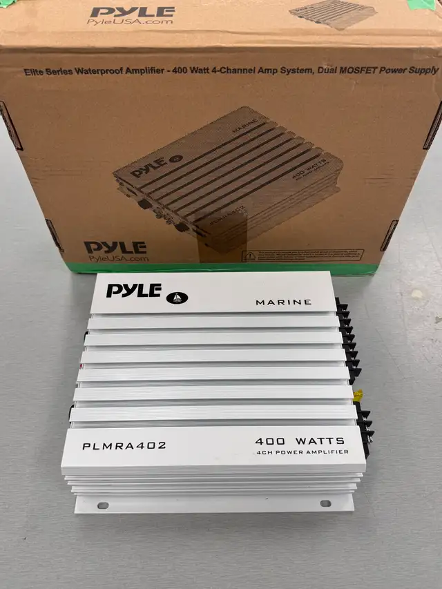 Pyle, Waterproof Marine Amplifier - 400 Watt