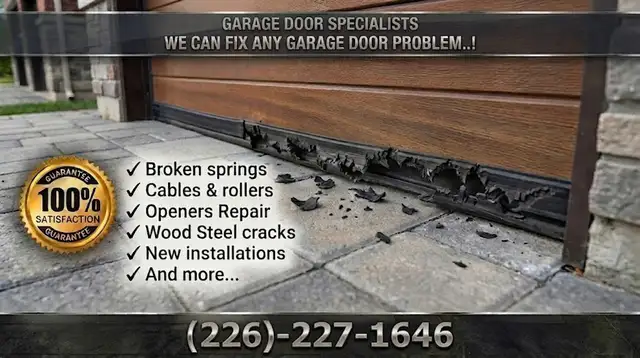 Same Day Garage Door Sales w/installation | Call or text sn:2448