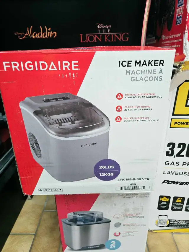 Machine à glaçons Frigidaire EFIC189-B