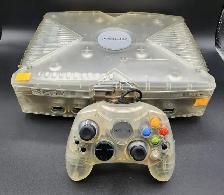 Original Xbox Crystal Edition Complete Console