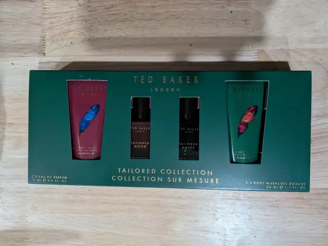 Ted baker Tailored Collection Gift Set Men's EDP & Body Wash