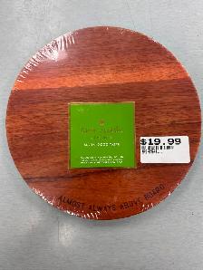 Kate Spade Cutting Board/Coaster Set - BRAND NEW