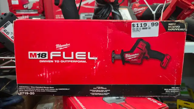 Milwaukee M18 Hackzall One-Handed Recip Saw - NEW OPEN BOX