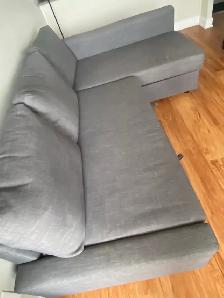 IKEA FRIHETEN Sleeper Sectional Sofa Bed with Storage - Photo 4
