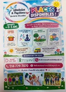 Garderie Libellules & Papillons