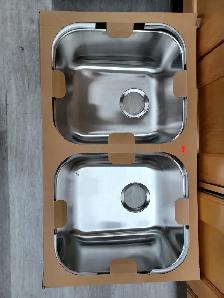 Double Stainless Steel Sink