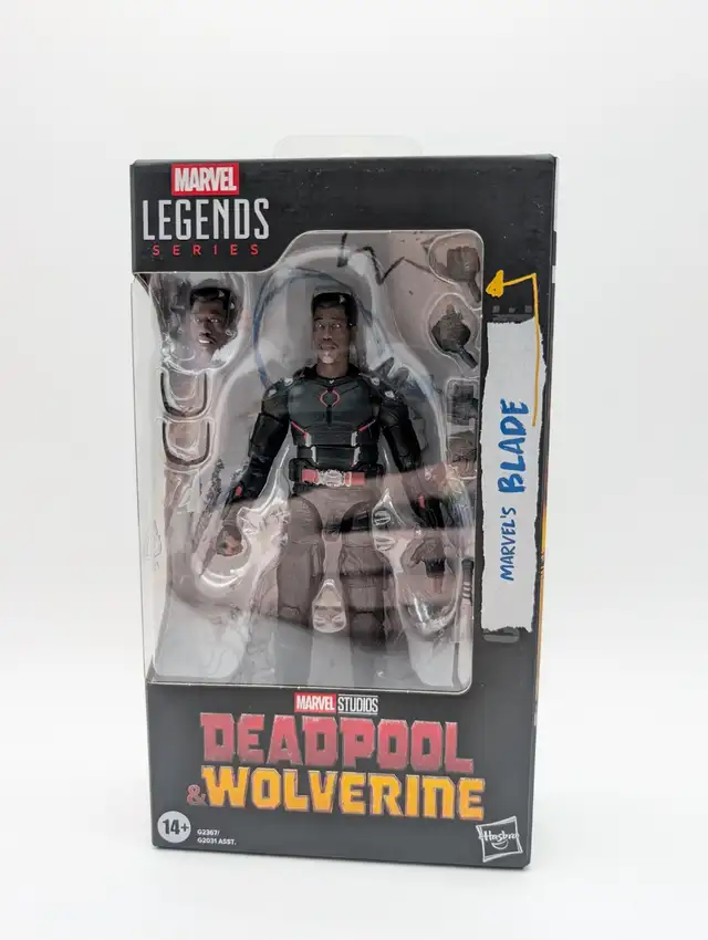 (B5396) Marvel Legends Blade new in box