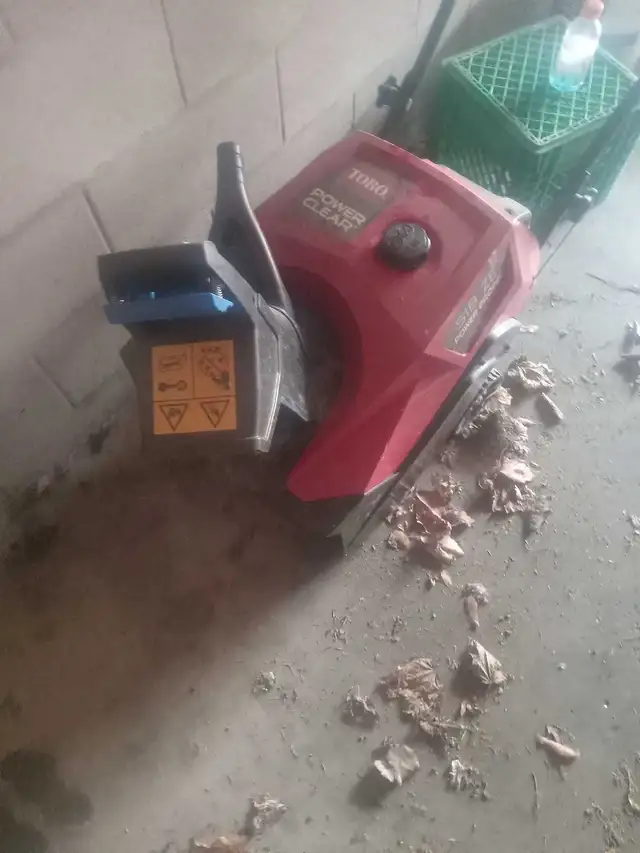 snow blower