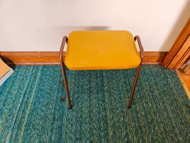 Stool with padded seat